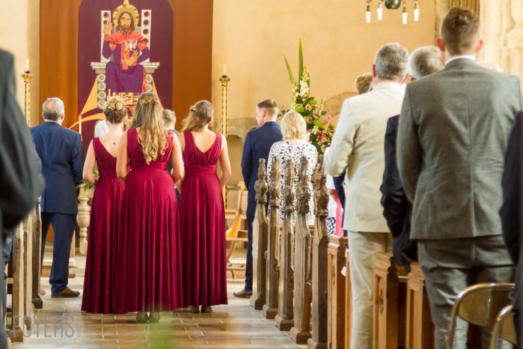 Back bridemaids