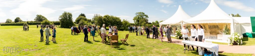Catering was managed by Chris Coubrough's