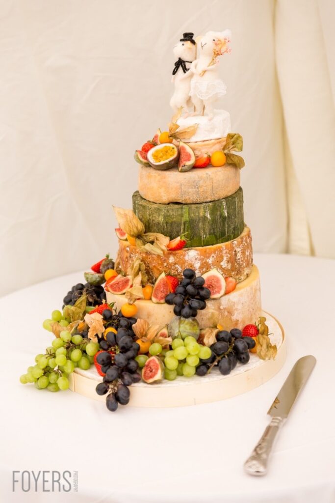 Cheese Wedding cake