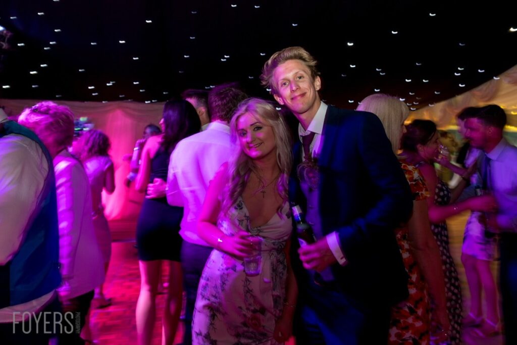 The brilliant Lee Vasey Band played throughout the night