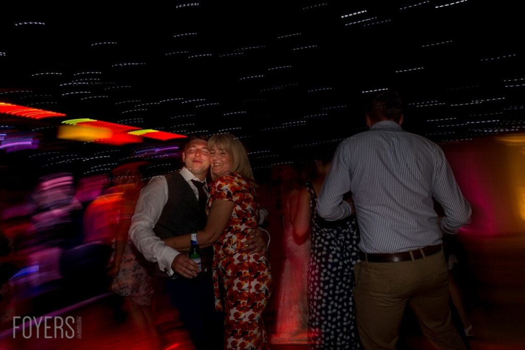 Alex and his mother The brilliant Lee Vasey Band played throughout the night