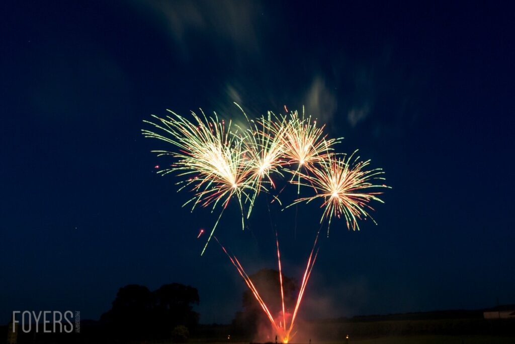 Wedding fireworks