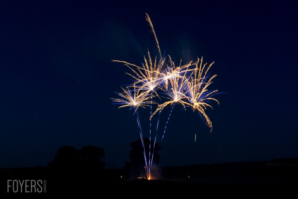 Wedding fireworks