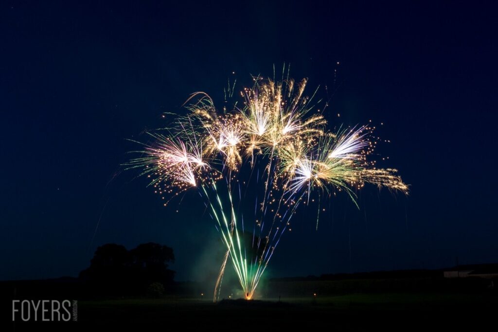 Wedding fireworks