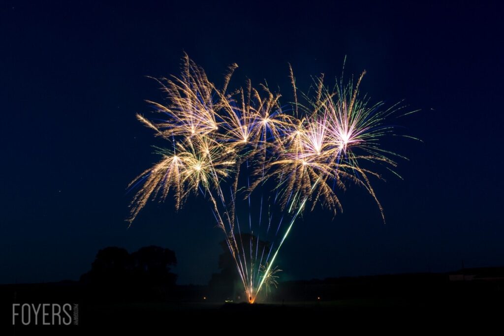 Wedding fireworks