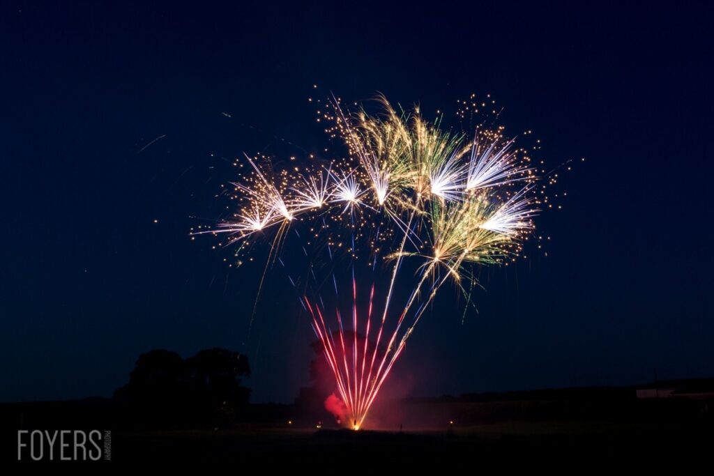 Wedding fireworks