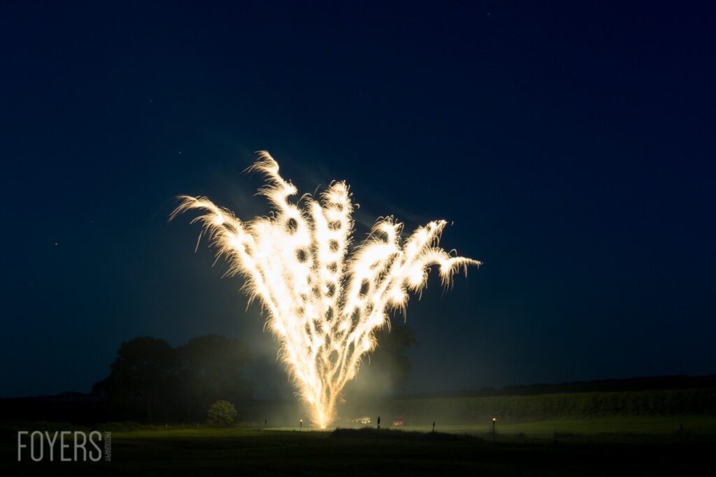 Wedding fireworks