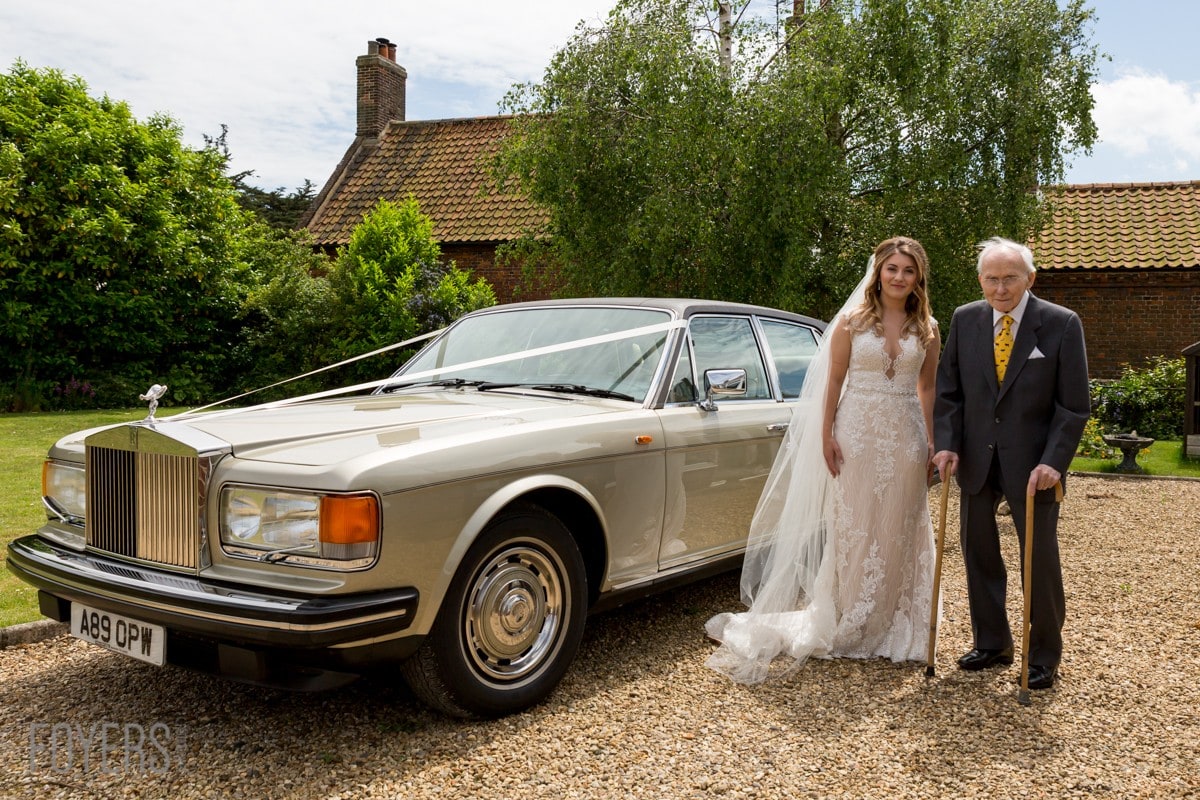Mr Arthur Howell and his grand daughter