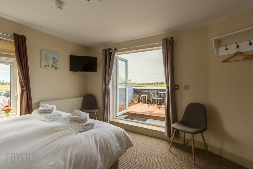 Bedroom at the Sail Loft Southwold