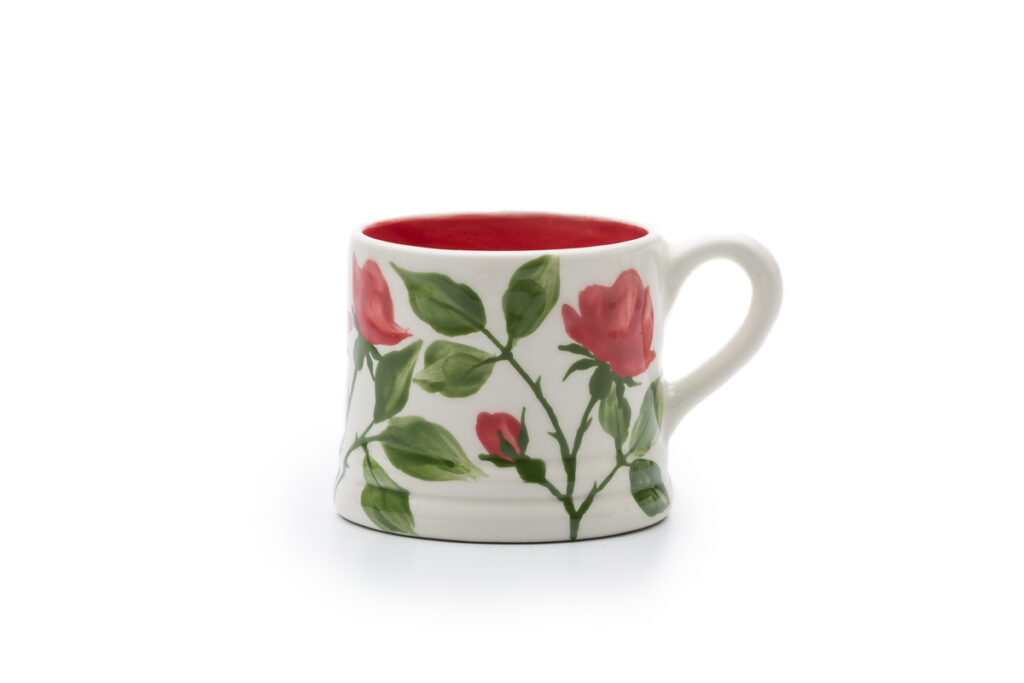 Hannah Berridge hand-paint ceramics, She loves what she does