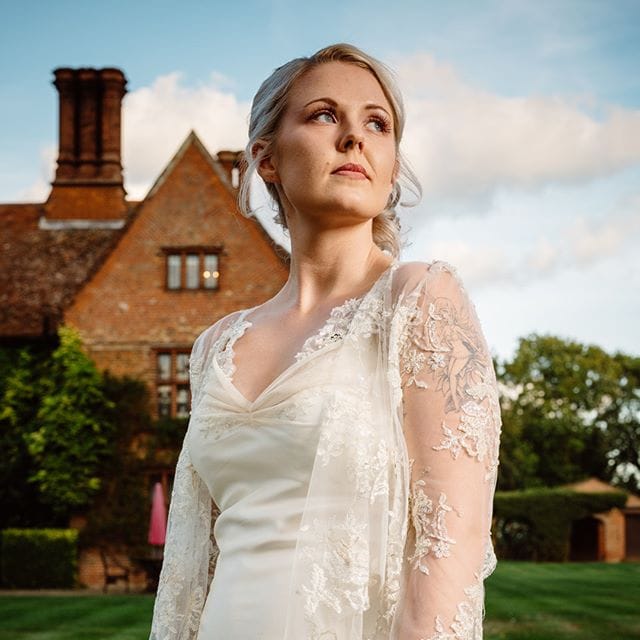 Behind the scenes from the recent bridle dress photoshoot at Woodhall Manor