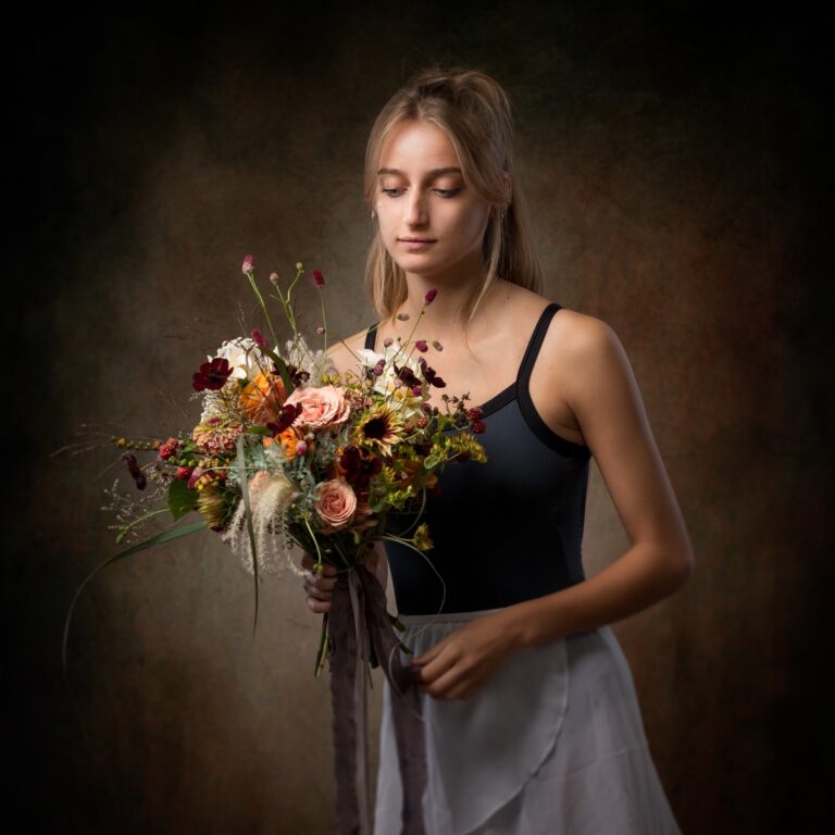Behind the scenes – portrait shoot with Southwold Flower Company