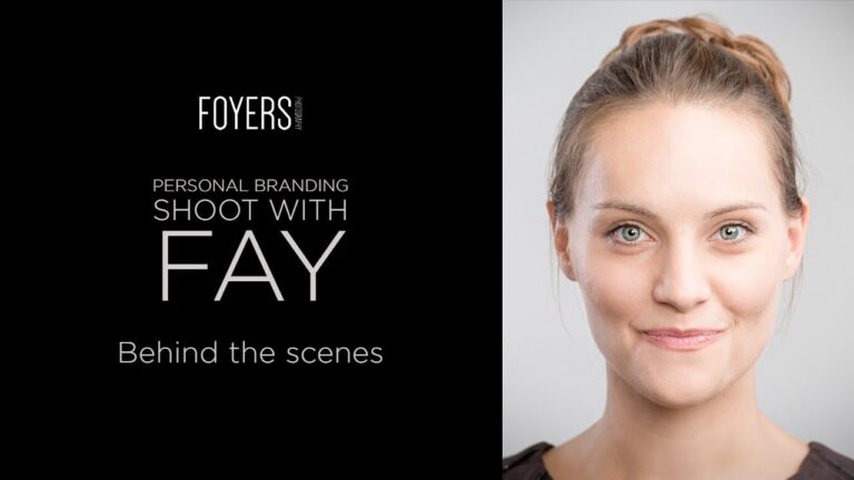Behind the scenes – Personal Branding photoshoot for Fay Felton