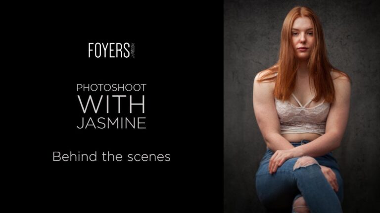 Behind the scenes – Photoshoot of Jasmine