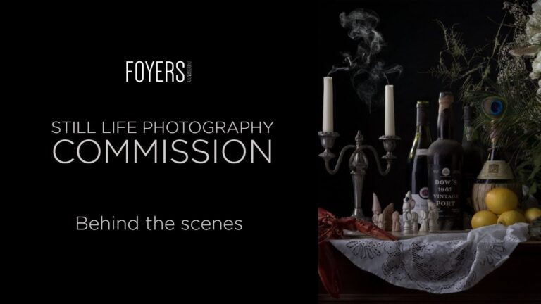 Behind the scenes – Still life photography commission