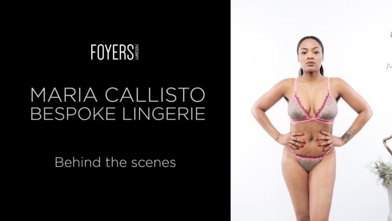 Behind the scenes – Maria Callisto bespoke lingerie
