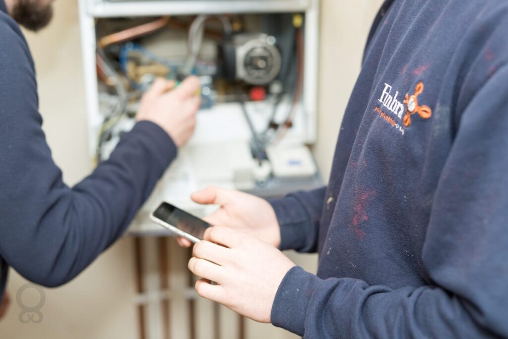 Commercial website photography for FinBra ServiceM8, Suffolk