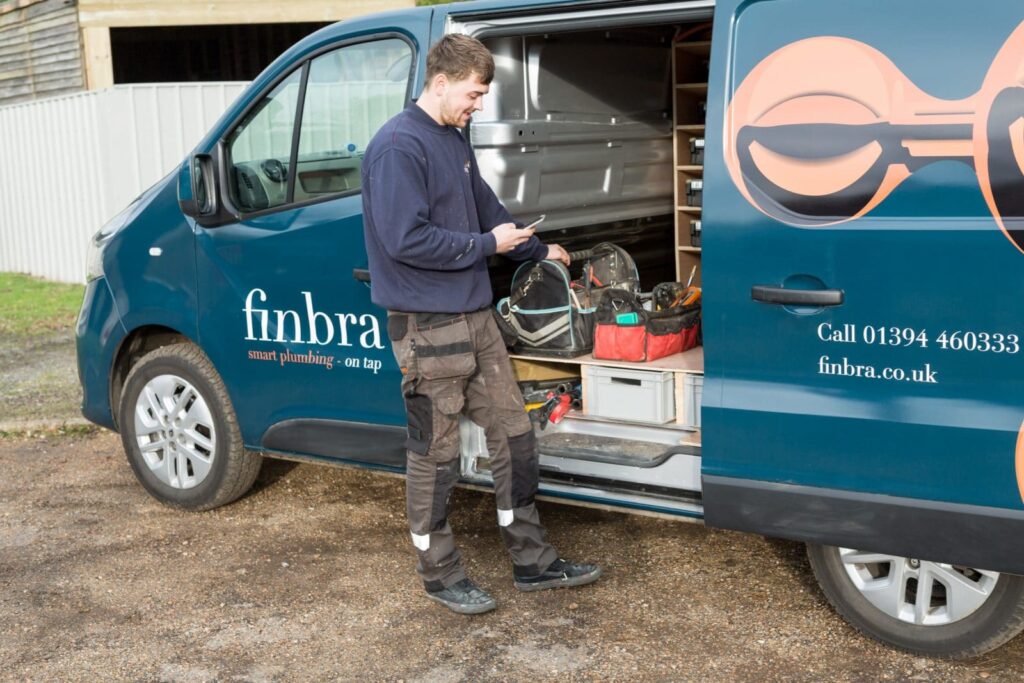 Commercial website photography for FinBra ServiceM8, Suffolk
