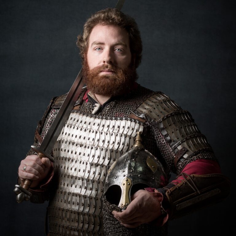Portrait shots of Wuffa Viking and Saxon Reenactment Society