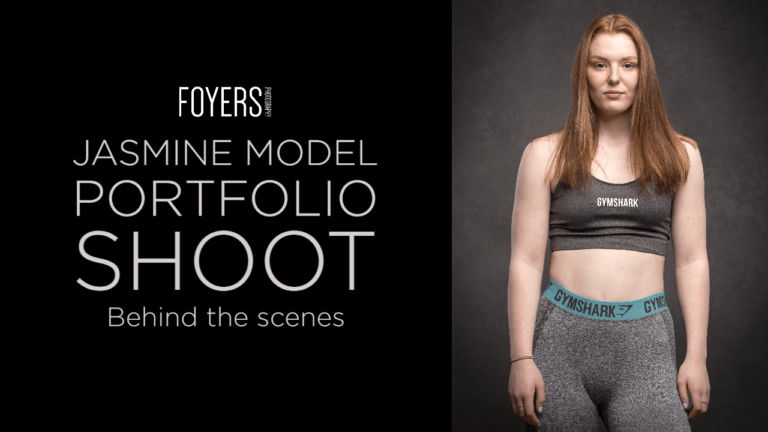 Behind the scenes – Jasmine Model Portfolio Shoot