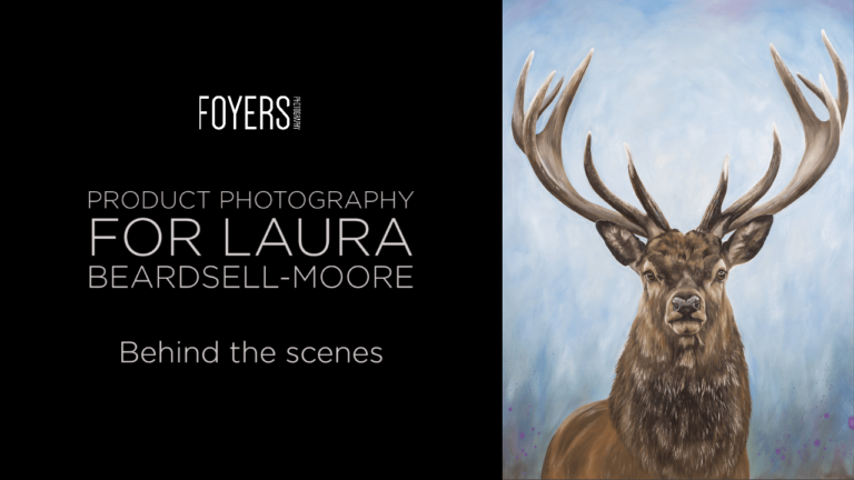 Behind the scenes –  Product Photography for Laura Beardsell-Moore