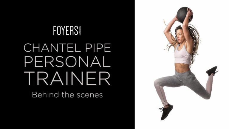 Behind the scenes –  Chantel Pipe Personal Trainer
