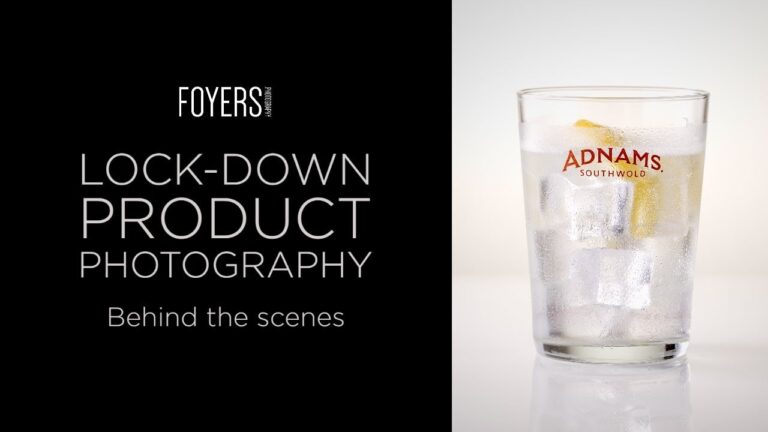 Behind the scenes –  Product Photography