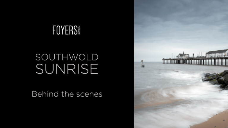 Behind the scenes – Southwold Sunrise June 2020