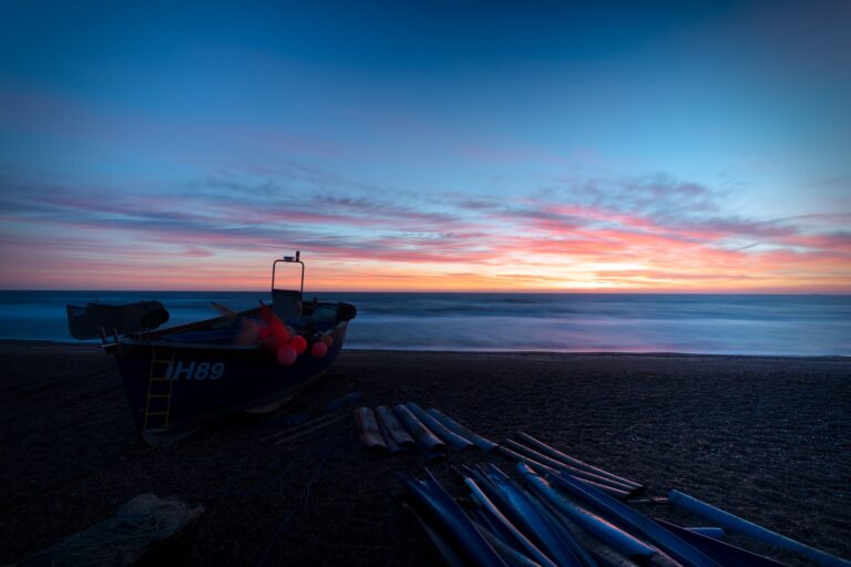 Sunrise at Sizewell Suffolk