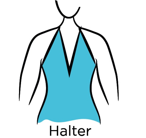 Female Women what is ok to wear for headshots Halter Neck