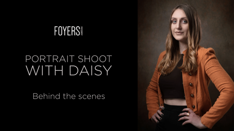Behind the scenes – Daisy Portraits
