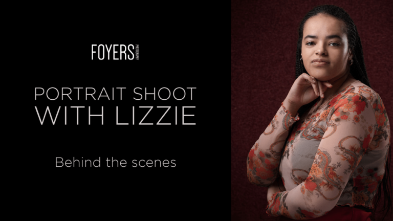 Behind the scenes – Portrait Shoot with Lizzie