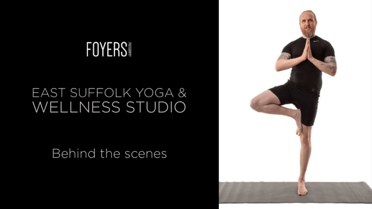 Behind the scenes – Photoshoot for East Suffolk Yoga & Wellness Studio