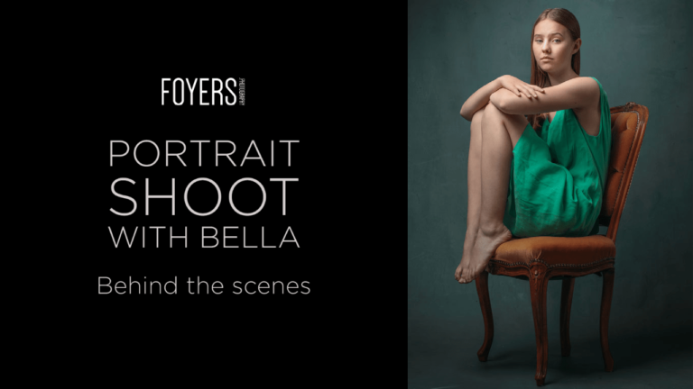 Behind the scenes – Portrait shoot with Bella