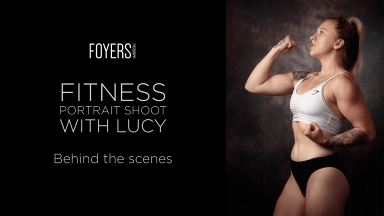 Behind the scenes – Fitness portrait shoot with Lucy