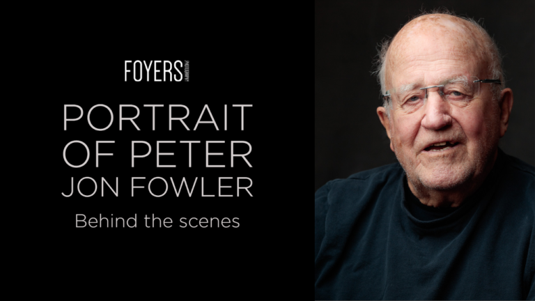 Behind the scenes – Portrait of Peter Jon Fowler