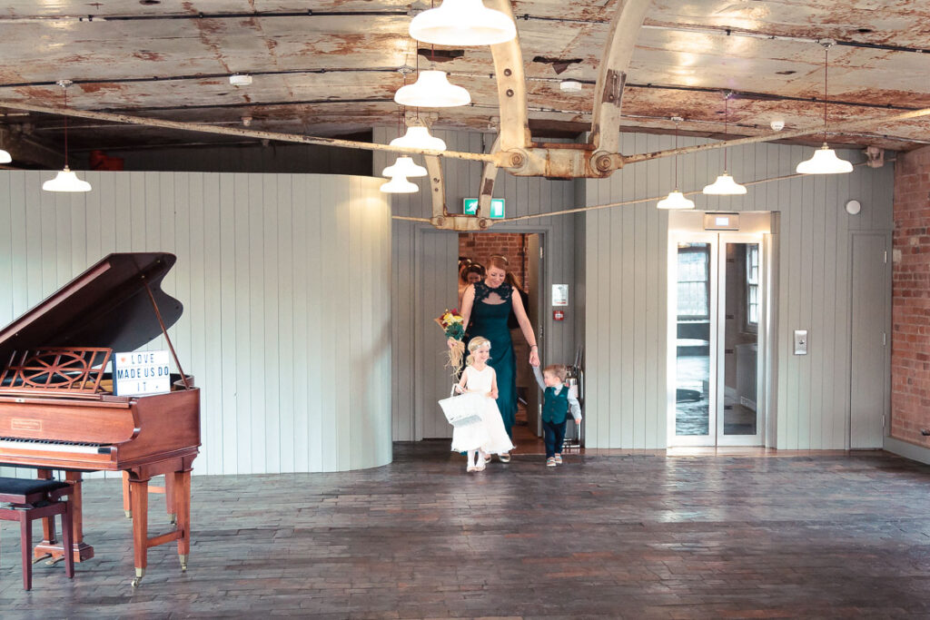 Wedding at the West Mill Wedding venue Darley Abbey Mills Foyers Photography 21