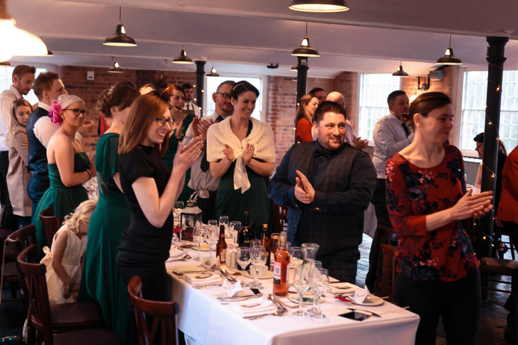 Wedding at the West Mill Wedding venue Darley Abbey Mills Foyers Photography 65