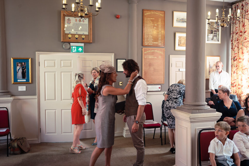 Wedding at Woodbridge Shire Hall and the Crown Suffolk Foyers Photography
