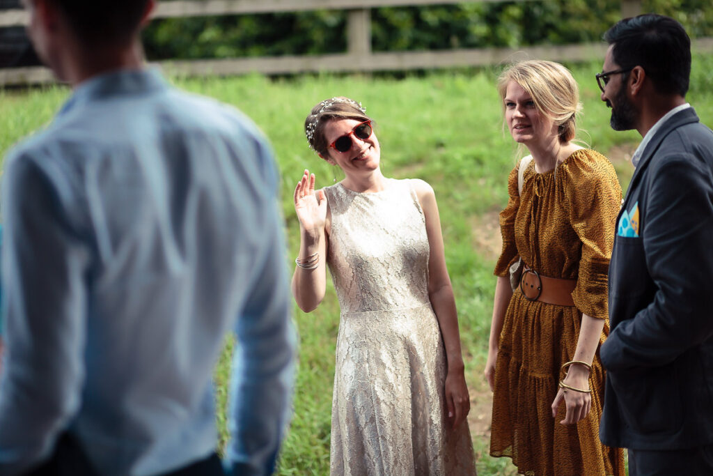 Suffolk garden party wedding Foyers Photography