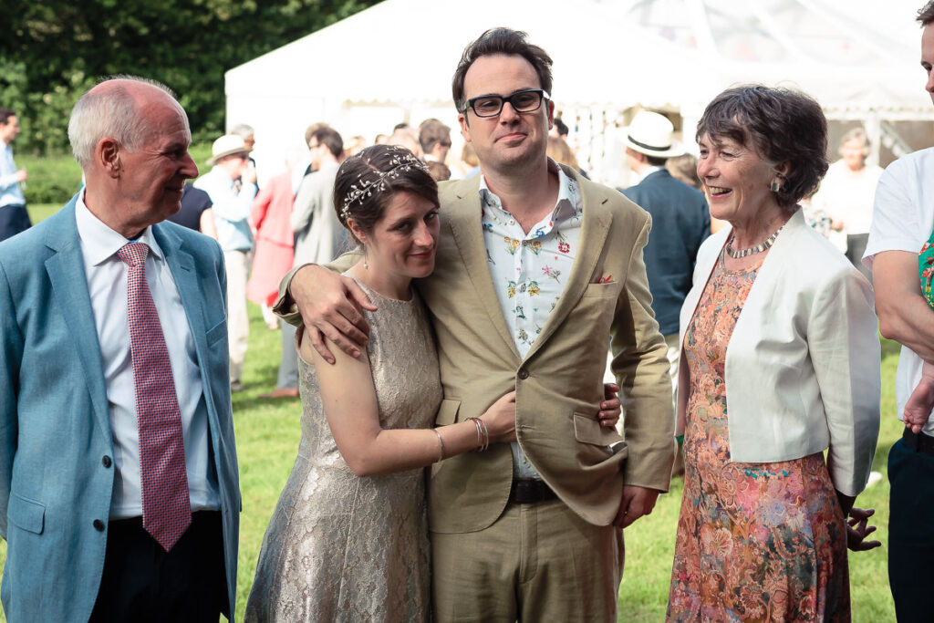 Suffolk garden party wedding Foyers Photography