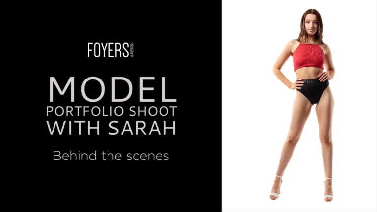 model portfolio shoot with sarah