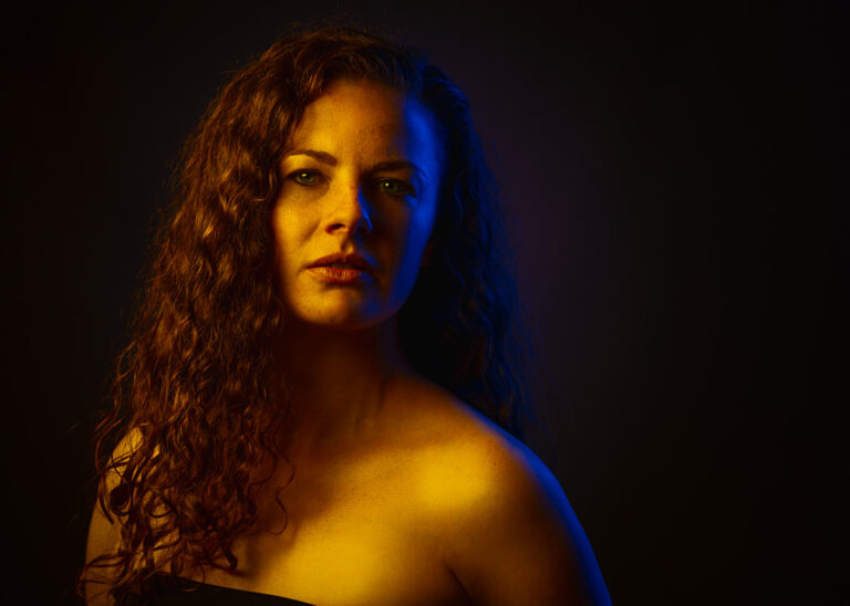 Gel portrait photoshoot with Isabelle