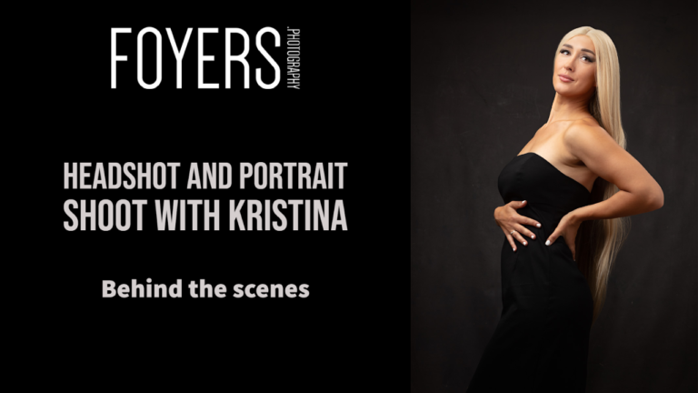 headshot and portrait shoot with kristina