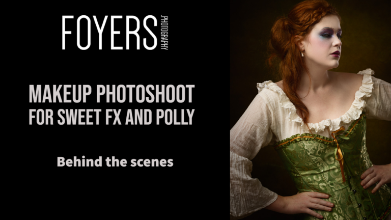 makeup photoshoot for sweet fx and polly