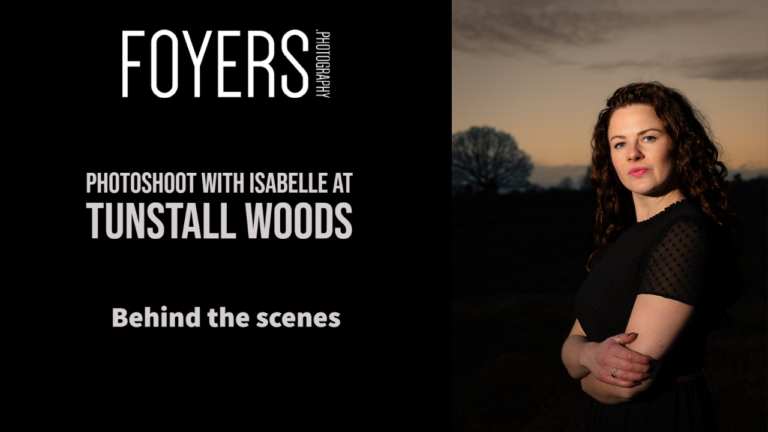 photoshoot with isabelle at tunstall woods