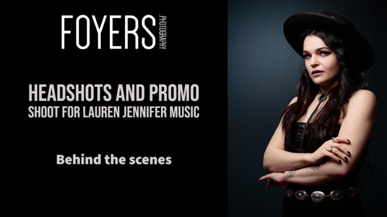 headshots and promo shoot for lauren jennifer music