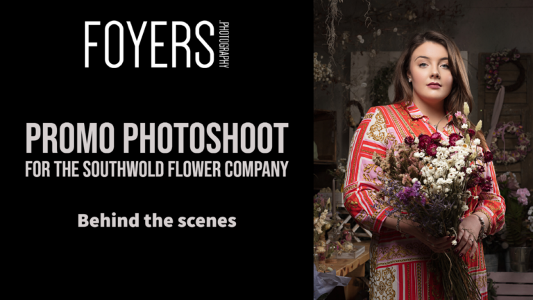 promo photoshoot for the southwold flower company