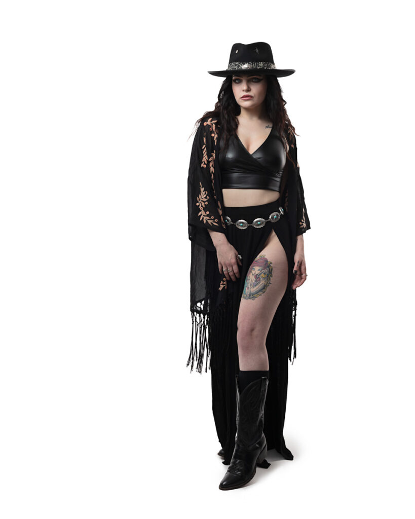 goth cowgirl 26530 foyers photography edit