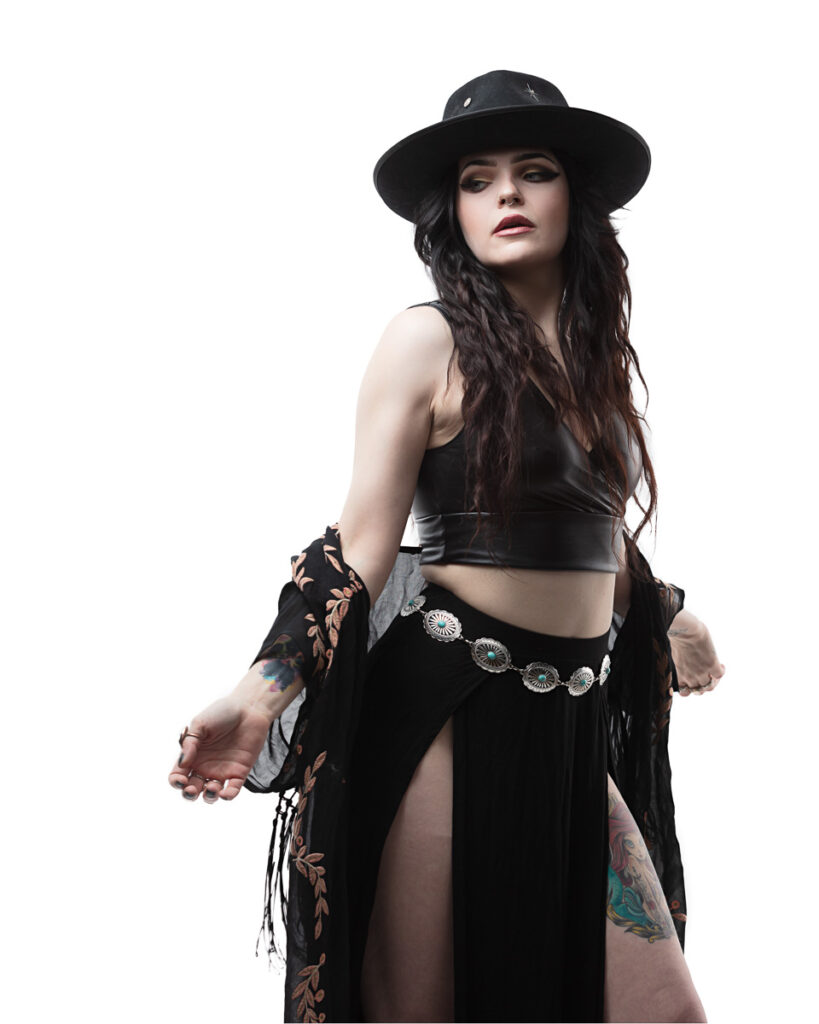 goth cowgirl 26484 foyers photography edit